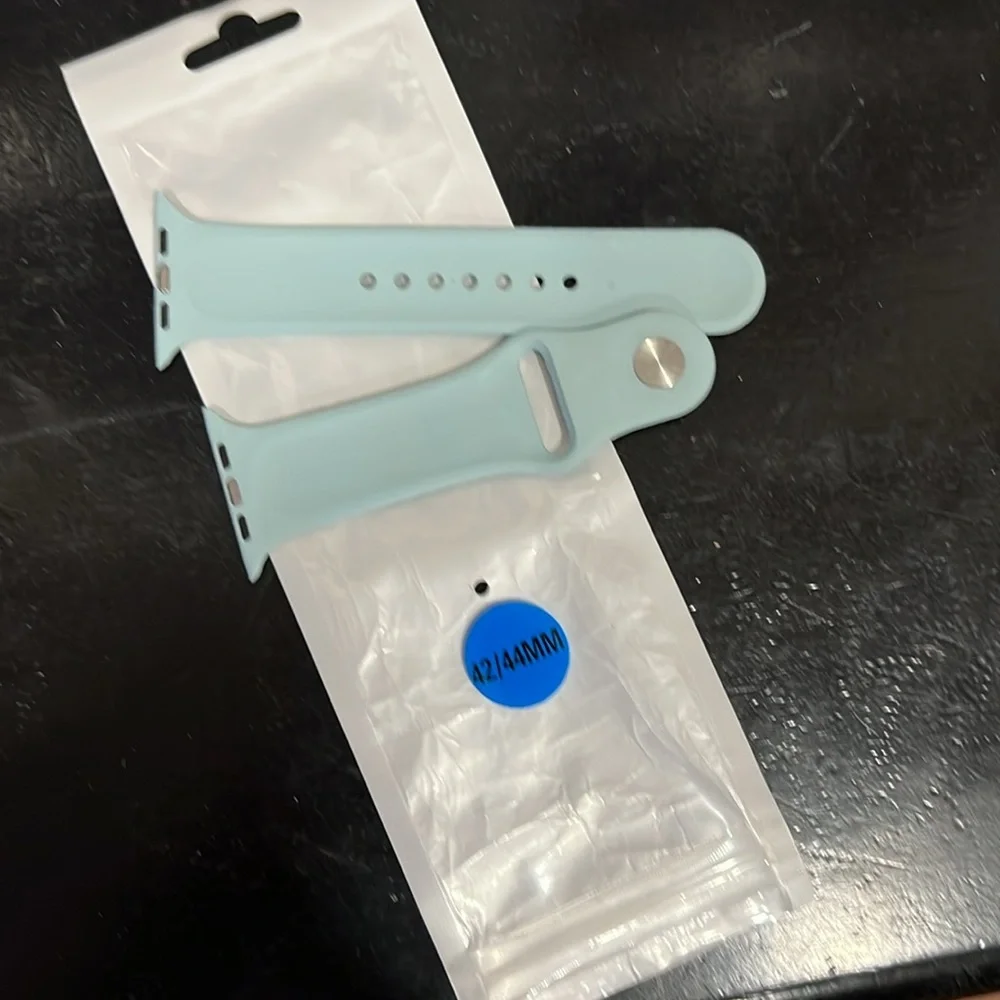 Light Blue Smartwatch Band to fit 42mm Apple case